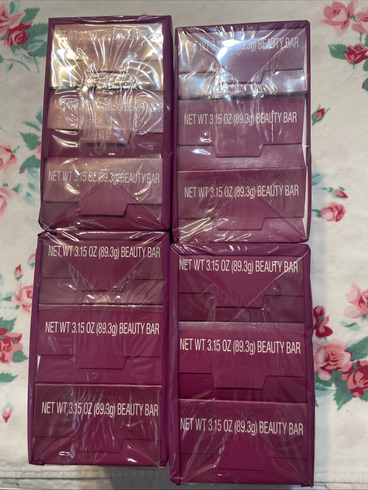 Caress PEONY ALMOND BLOSSOM Moisturizing Beauty Bar Soap 3.15OZ Ea Retired Scent