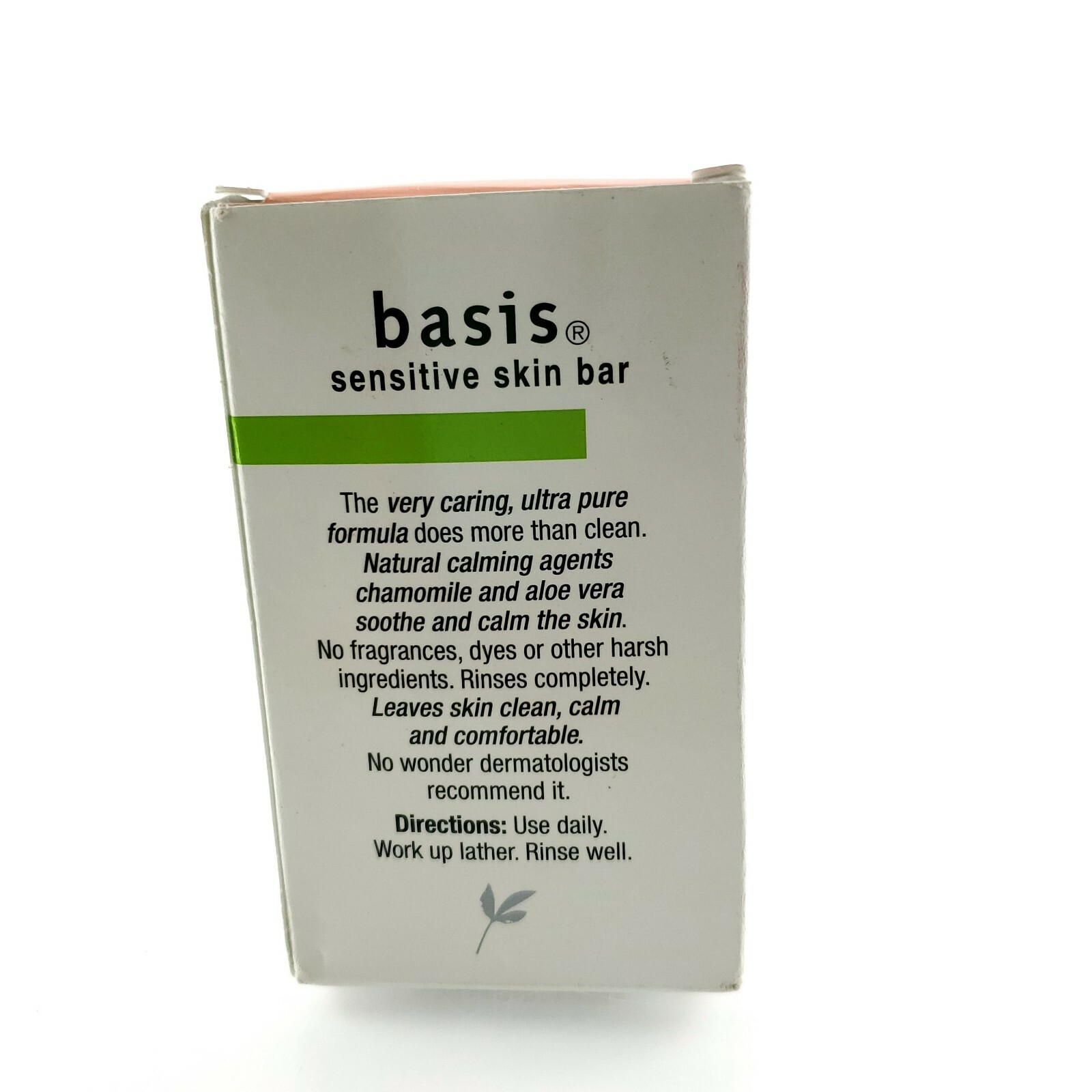 Basis German Sensitive Skin Bar Soothes Dermatologist Recommend It USA Seller
