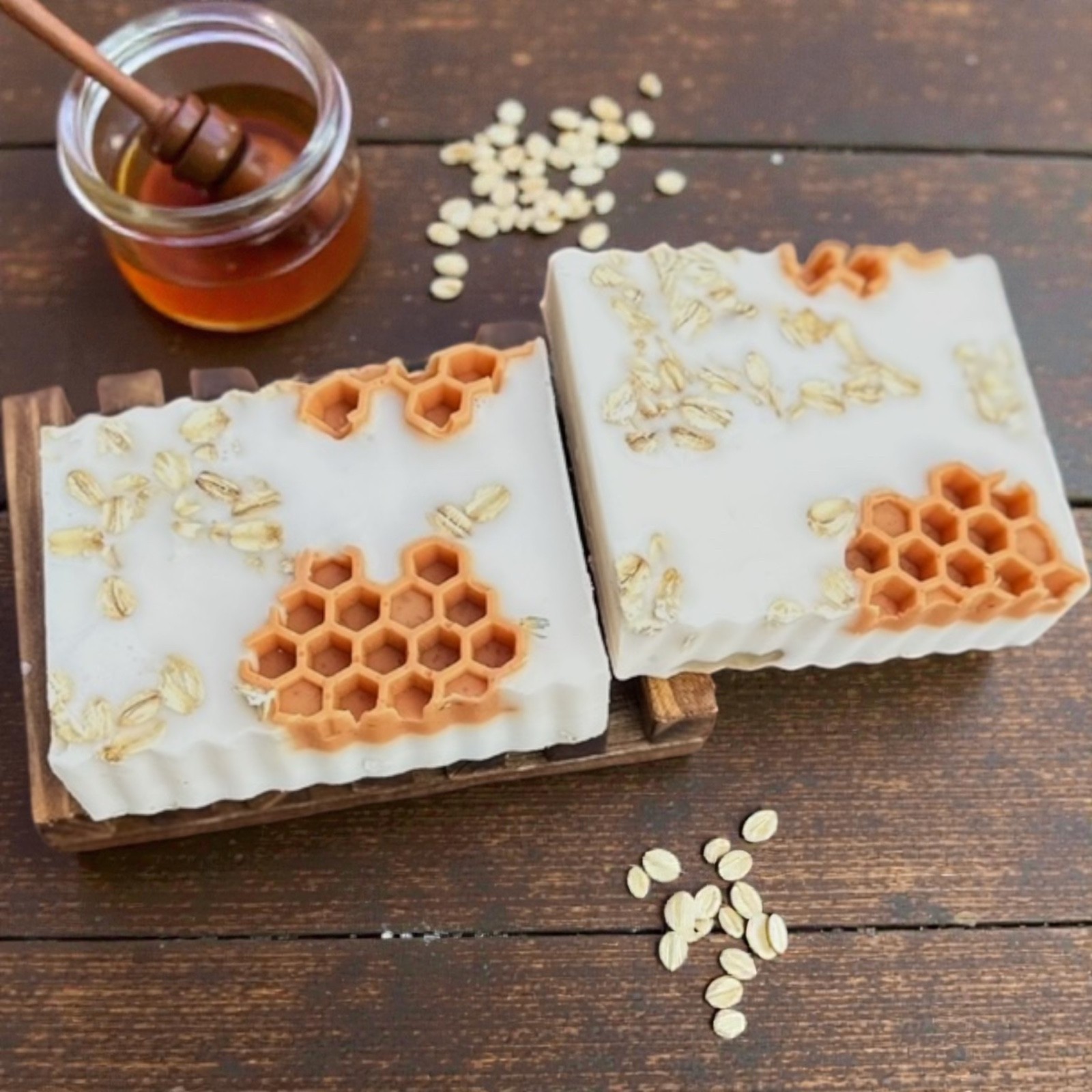 25 Pack Oatmeal Honey Goat Milk Soap – Wholesale Handmade Soap Bars