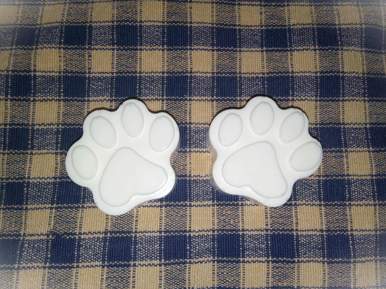 3 pc Paw Print Soap set, choice, favors, scent, FREE ship, 170+ scents, gifts