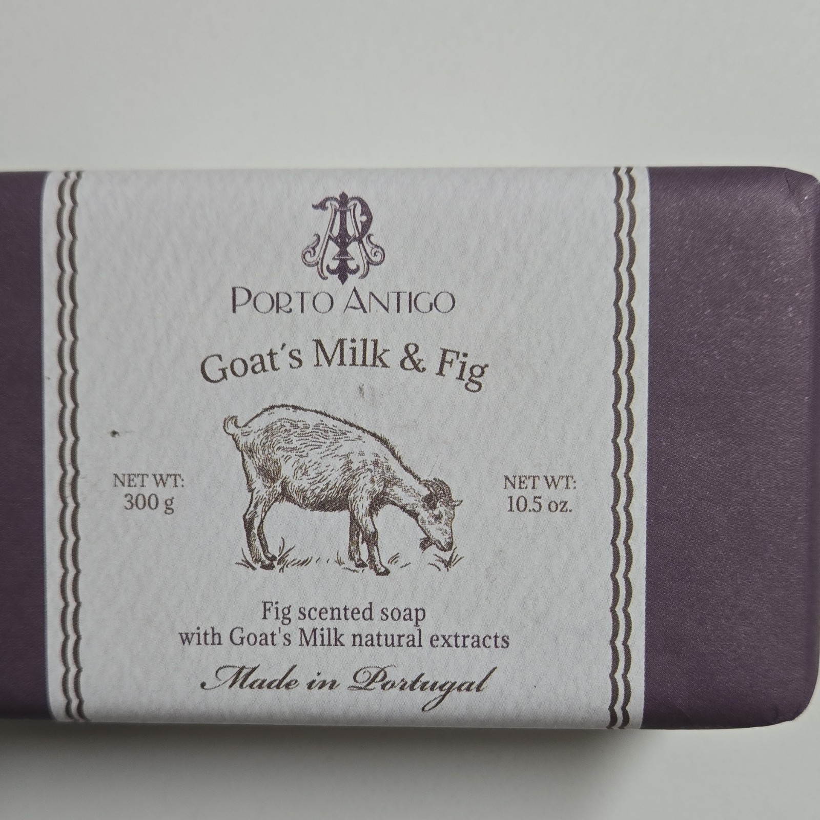Porto Antigo Goat’s Milk Fig Aromatic Soap Bar 10.5oz All Natural Portugal