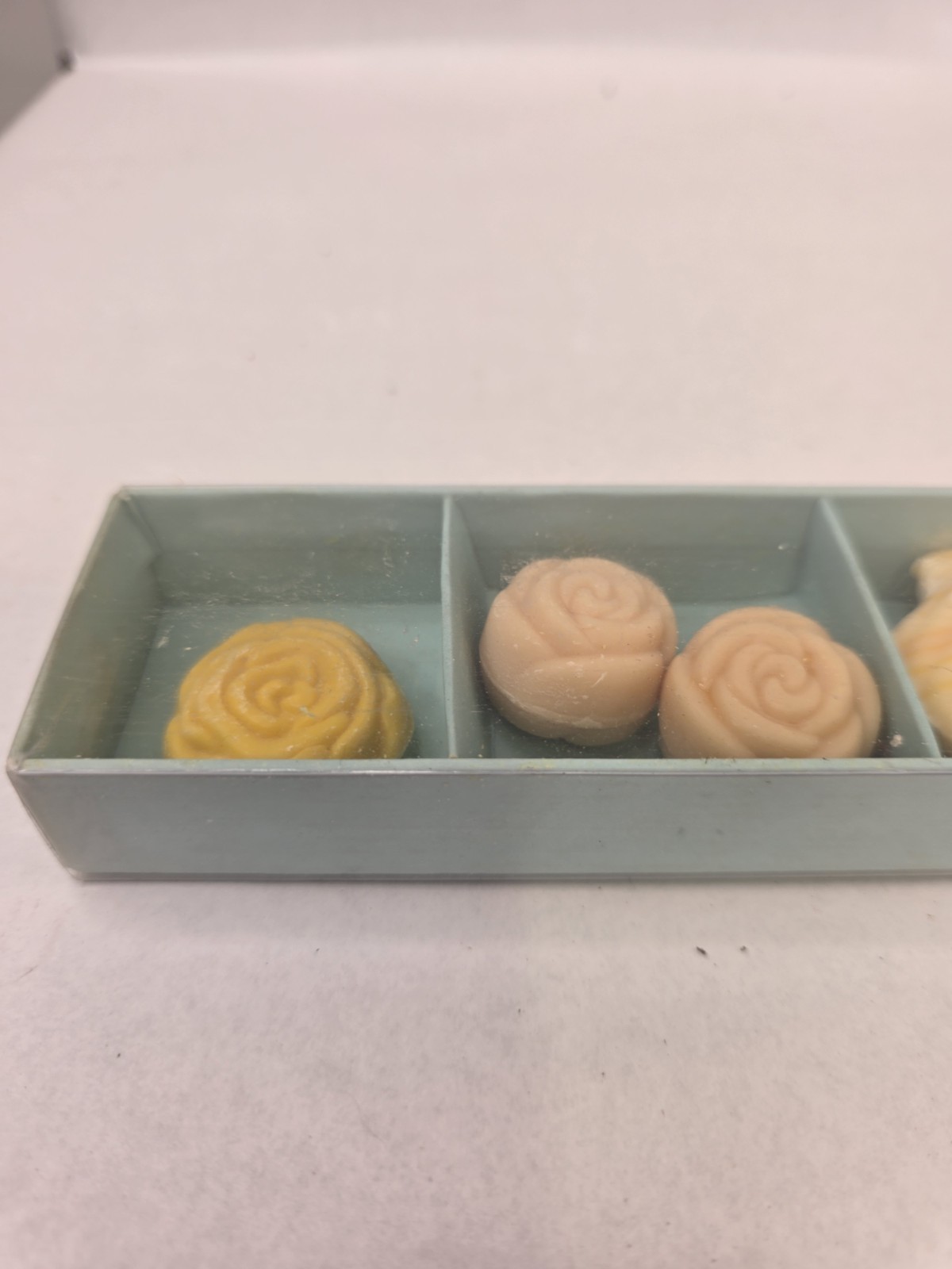 New Vintage Boxed Set of Sea Shell Bar Soap by Ben Rickert Decorative
