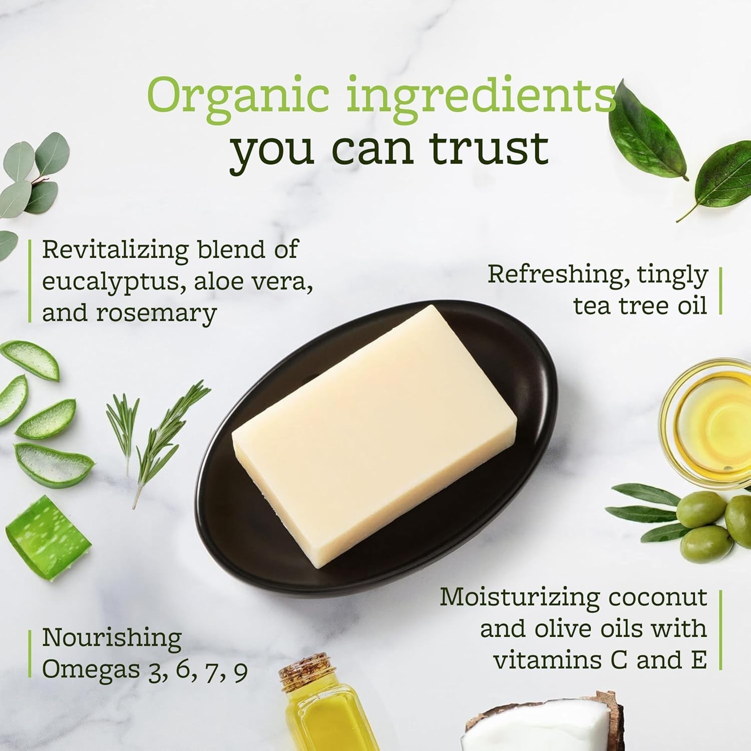 Natural Tea Tree and Peppermint Soap – Fortifying Cleanser for All Skin Types
