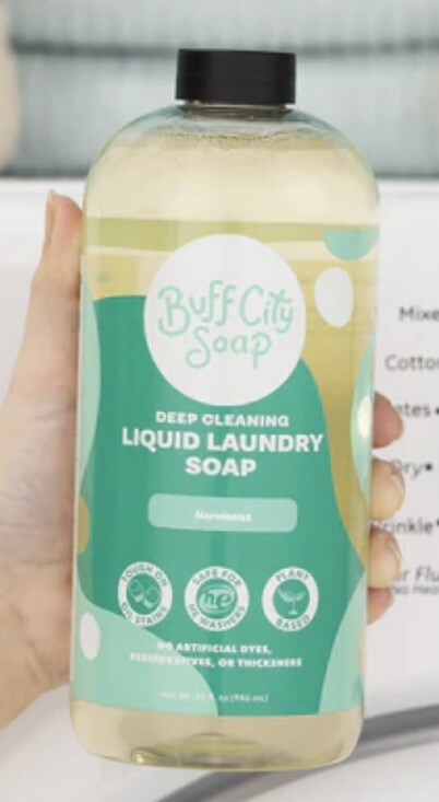 Buff City Soaps. New Liquid Laundry Soap. Friday Night Lights Add Magnolia