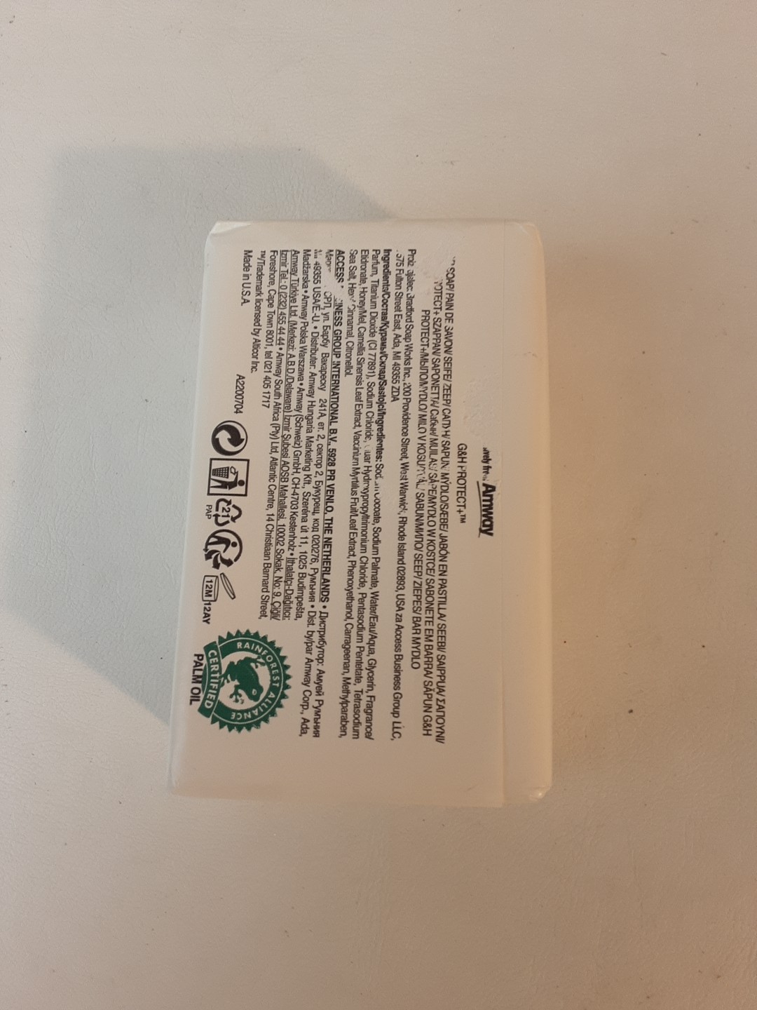 G&H Protect+ Bar Soap 5.29oz MFG 26/01/23