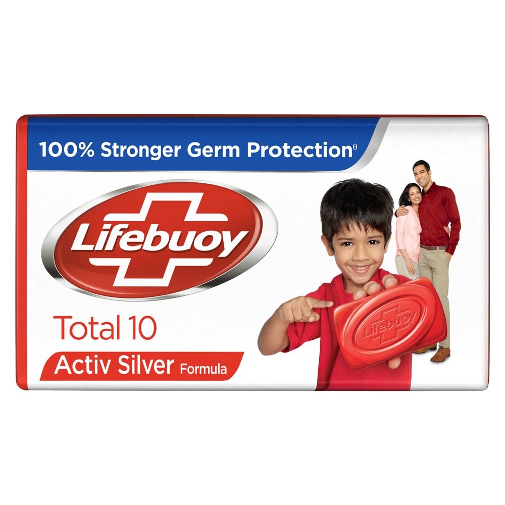 Lifebuoy Total 10- Soap Bar – 125g X 3 Bars