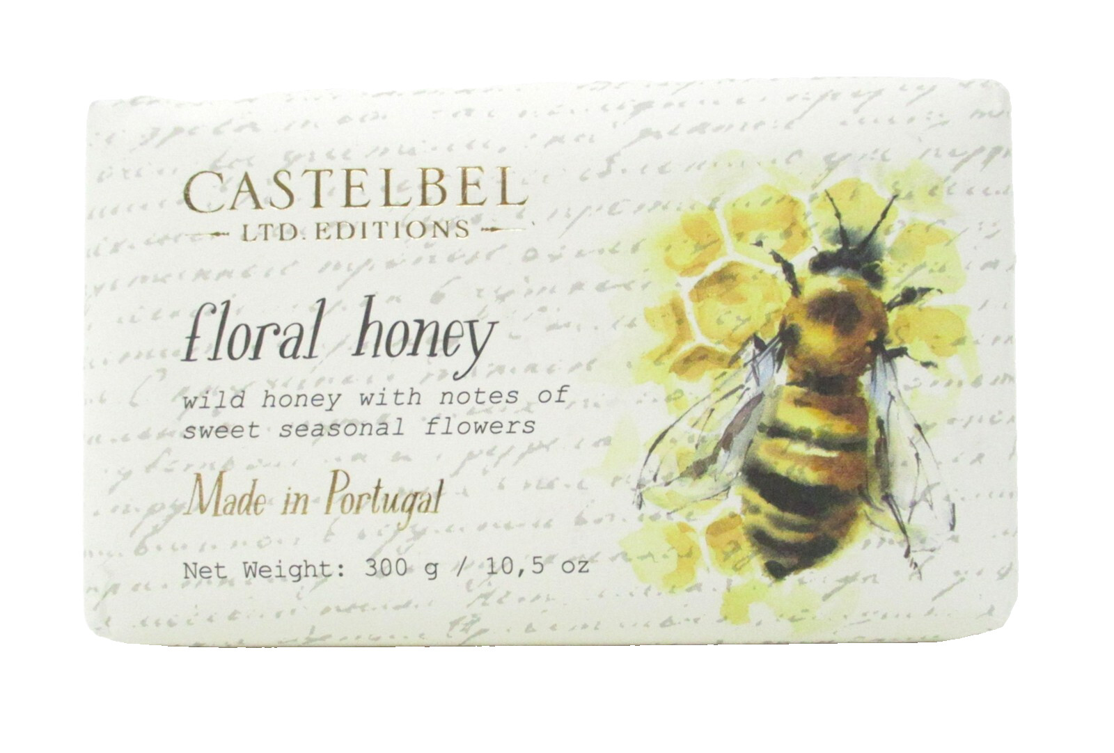 Castelbel Luxury Bath Bar Soap Floral Honey limited edition 10.5 ounce