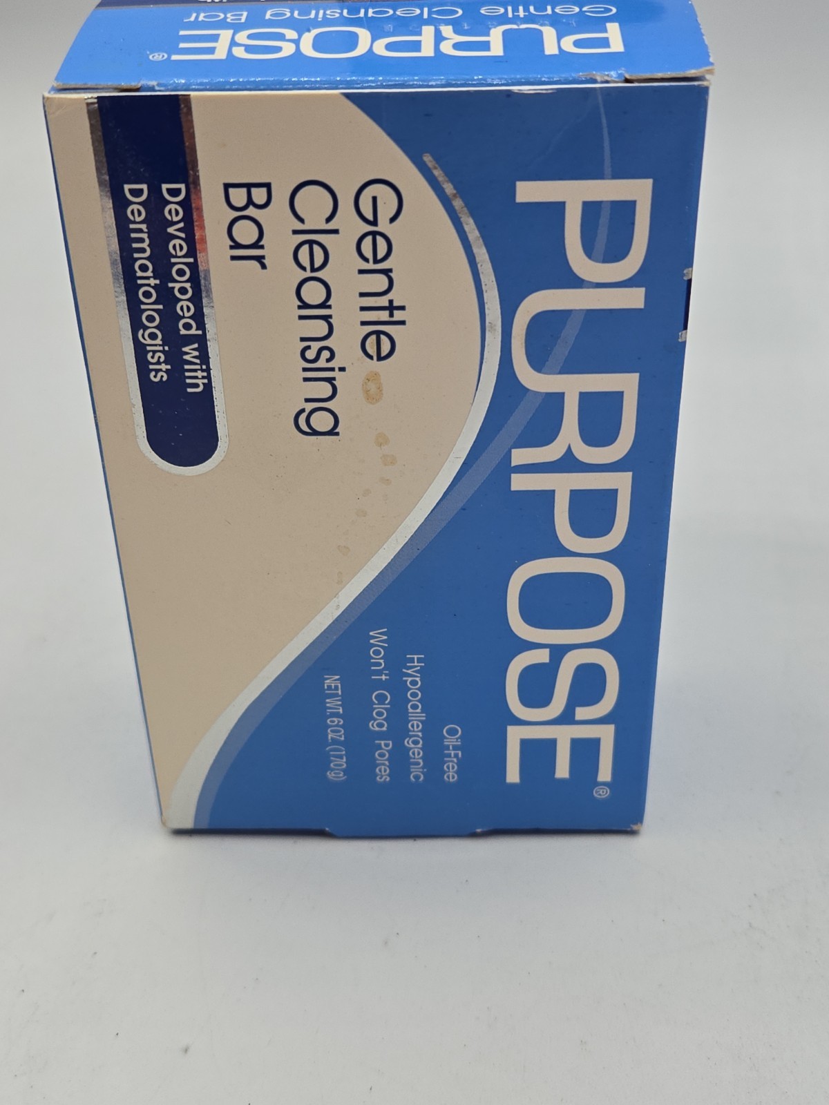 Lot Of 3 Purpose Gentle Cleansing Face Bar Soap Hypoallergenic 6oz New Open Box