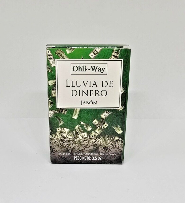 JABON LLUVIA DE DINERO / MONEY RAIN SOAP PARA DINERO ABUNDANCIA PROSPERIDAD