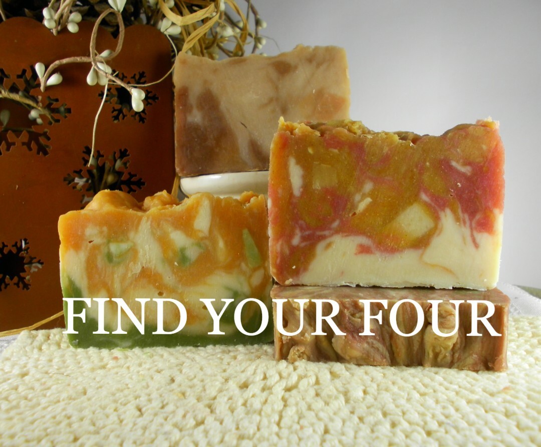 4 Bars Goat Milk Soap Your Choice Organic Natural Soap Handmade Homemade