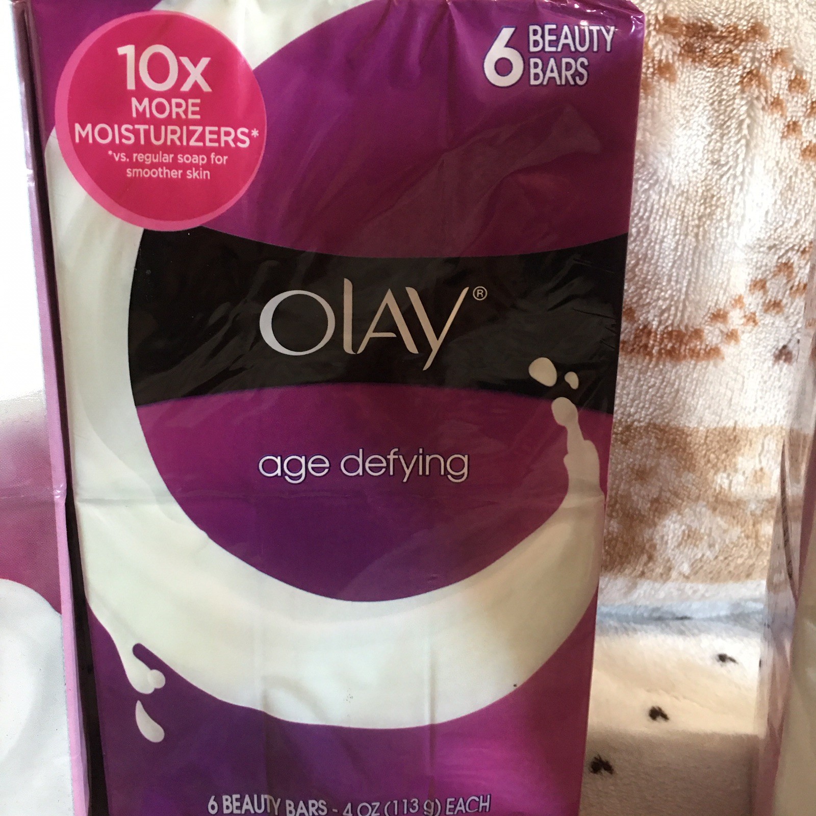 3*** Olay Age Defying Original Formula 6 Beauty Bars 4 oz & 3.75 Oz 18 Bars
