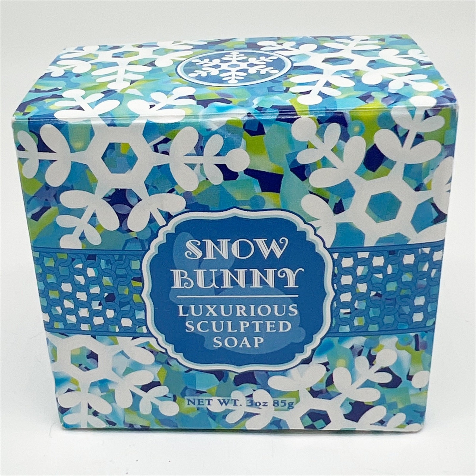 Snow Bunny Decorative Luxurious Sculpted Vegetable Soap New in Box