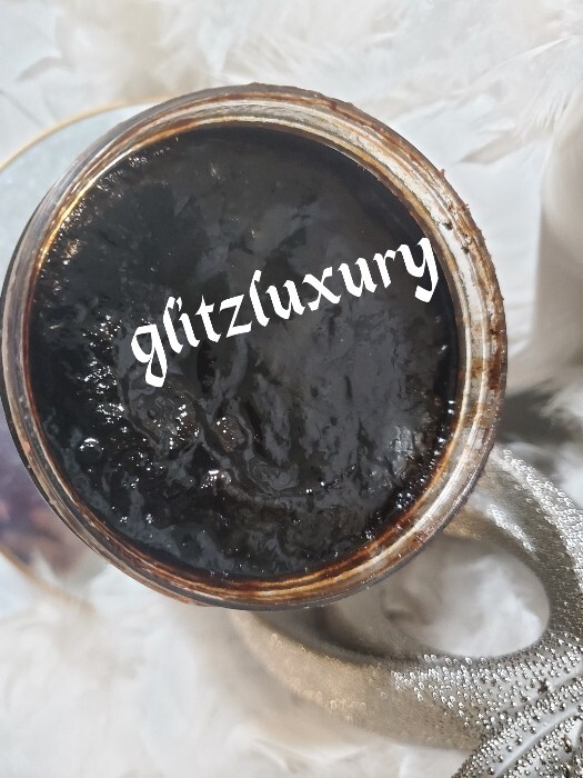2pc. Glitz luxury 10X Whitening treatment Black Soap👌 & Yellow Sisi salt scrub