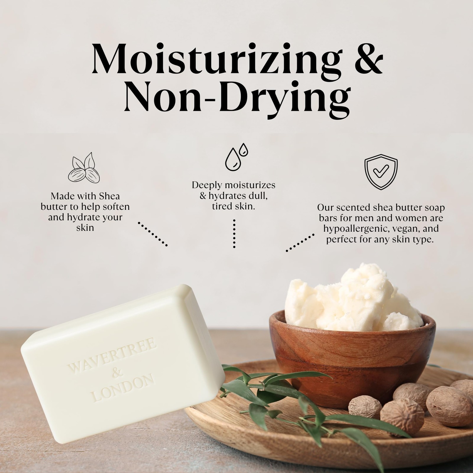 Noir Scented Natural Soap (2 Bars), 7oz Moisturizing French Triple Milled Soa…