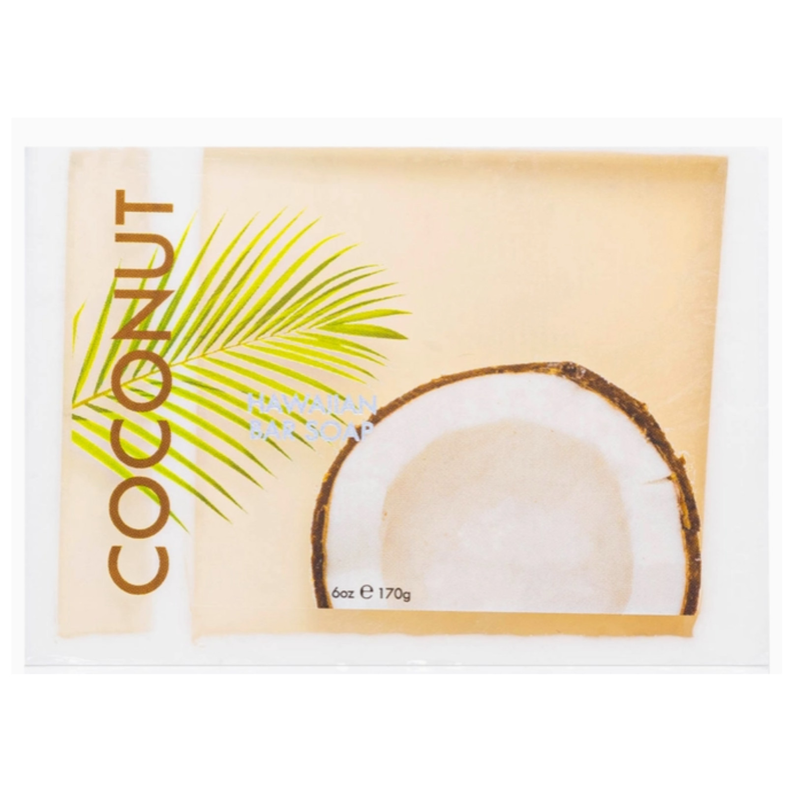 Coconut Soap Bar with Kukui & Coconut Oil 6oz Maui Soap Co