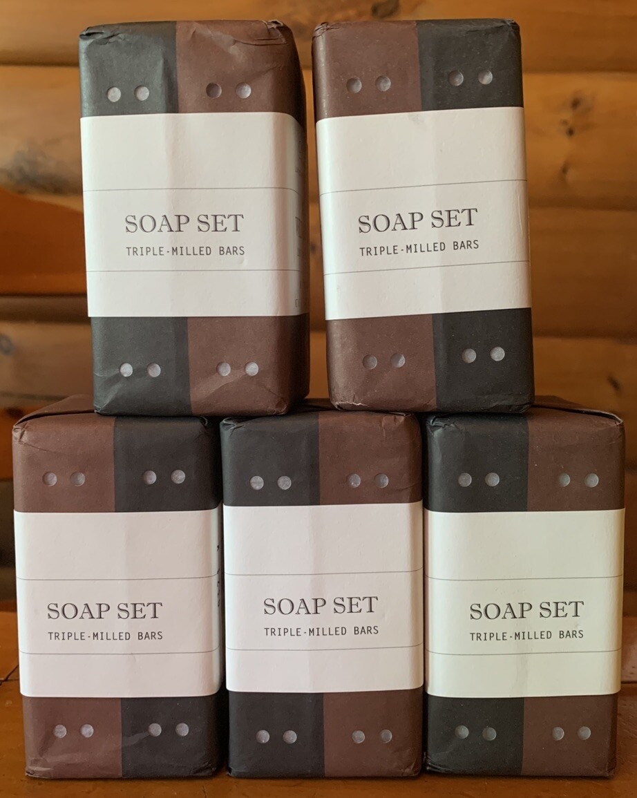 Lot (5) CASTELBEL Wild Honey Vegetable 2 Bar Soap Set – 7 oz. – 10 total bars