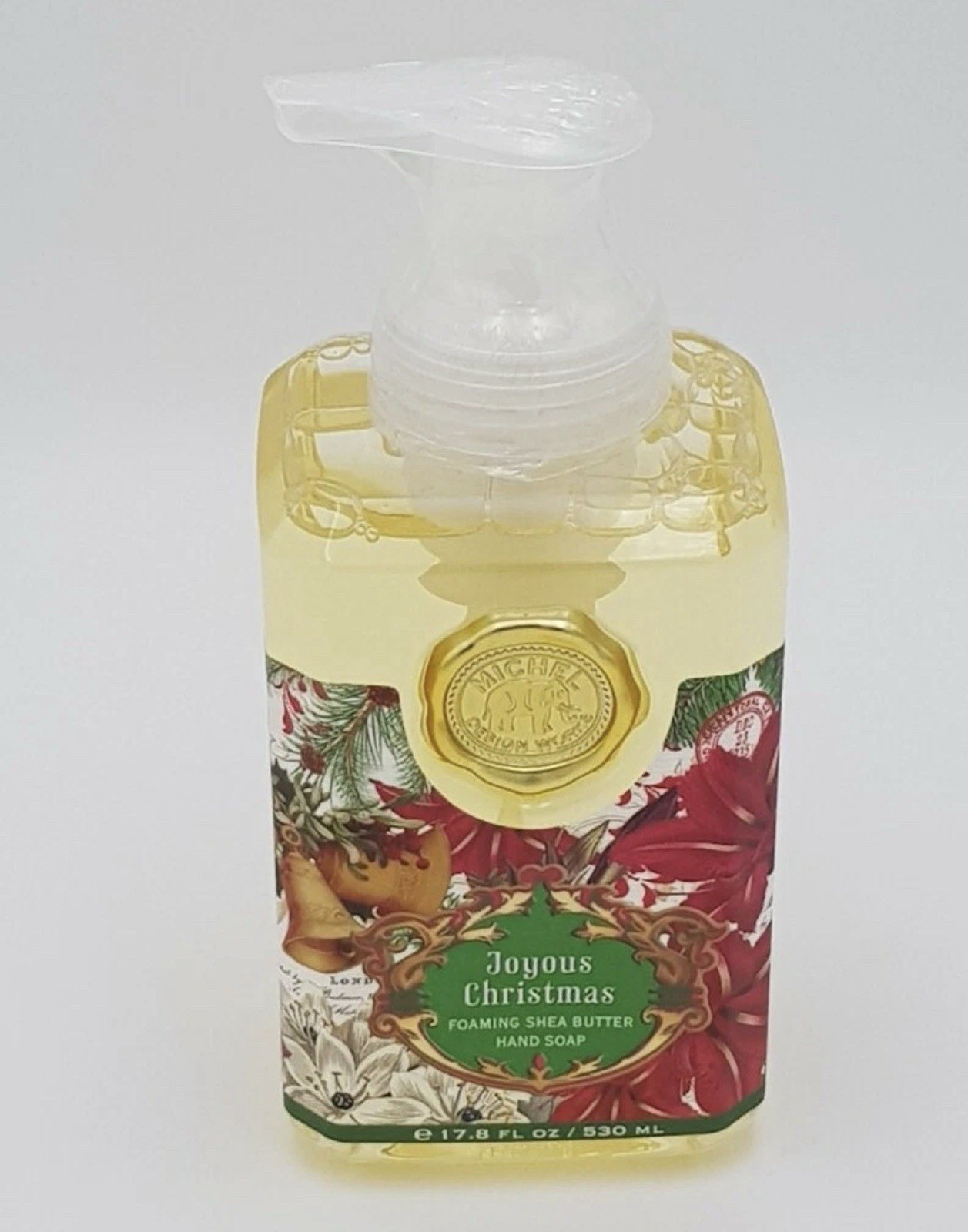 Michel Design Works Joyous Christmas Foaming Shea Butter Hand Soap 17.8 FL oz