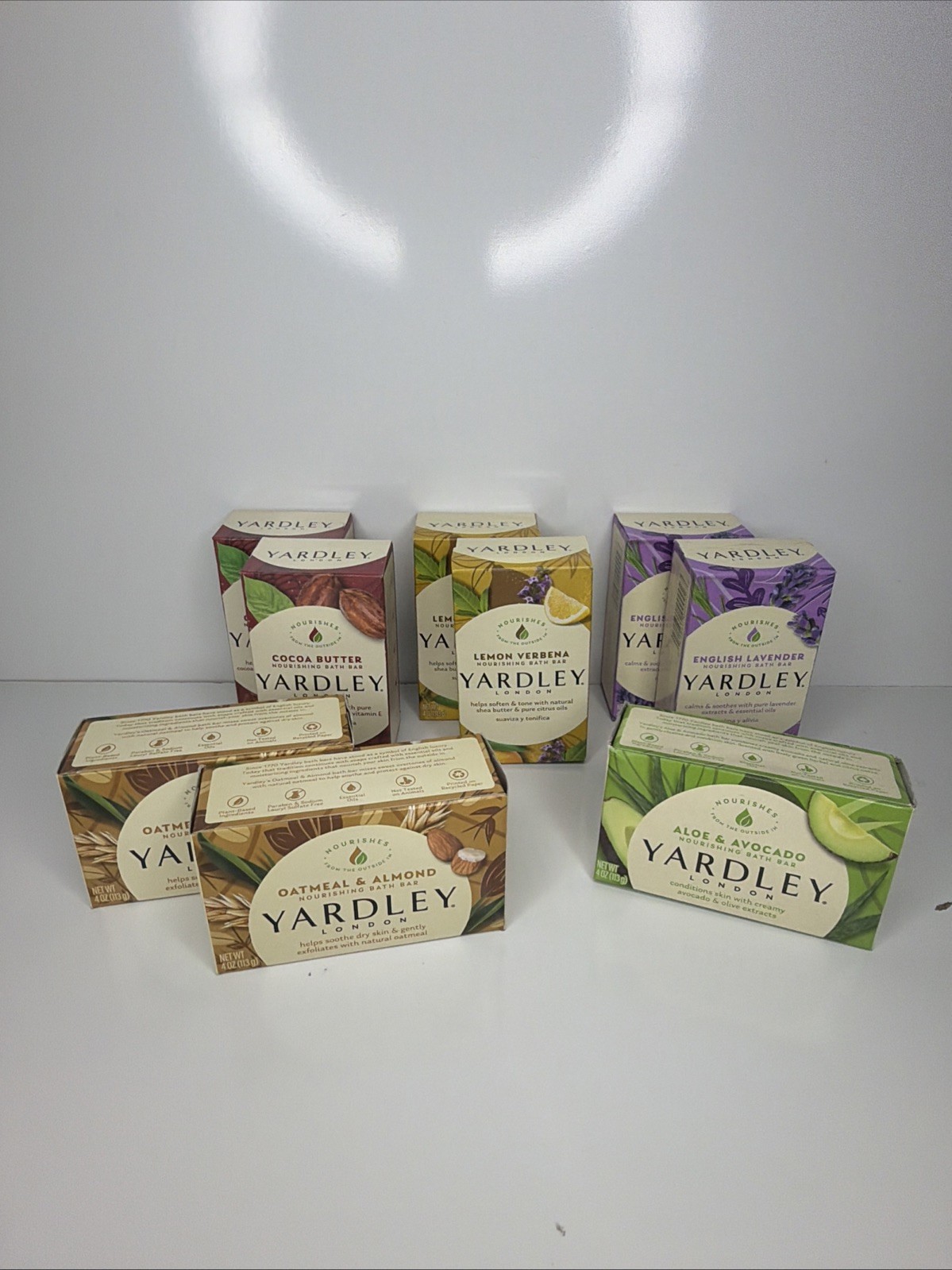 Yardley London Soap Bath Bar Bundle – 9 Bars Total – ASSORTED SCENTS