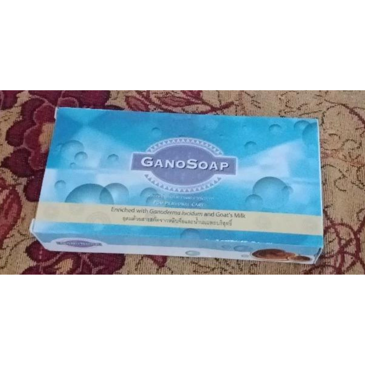 Original Gano Excel Soap Enrich Ganoderma & Goat Milk (2 Bar Per Box) Body Care