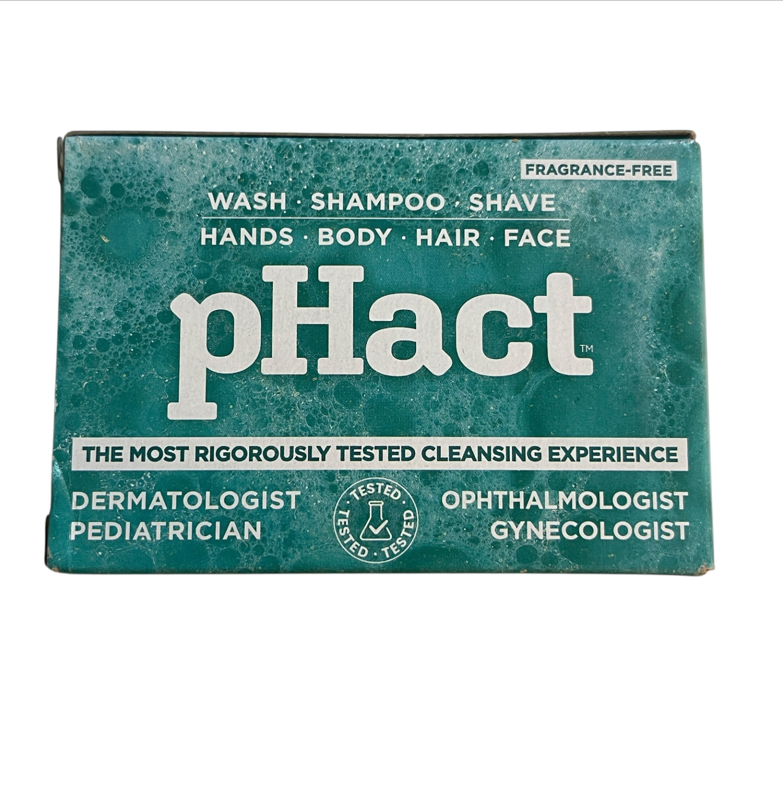 pHact Soap Free Moisturizing Cleansing Bar Lot Set Of 6 Andrew Lessman 4.25 oz