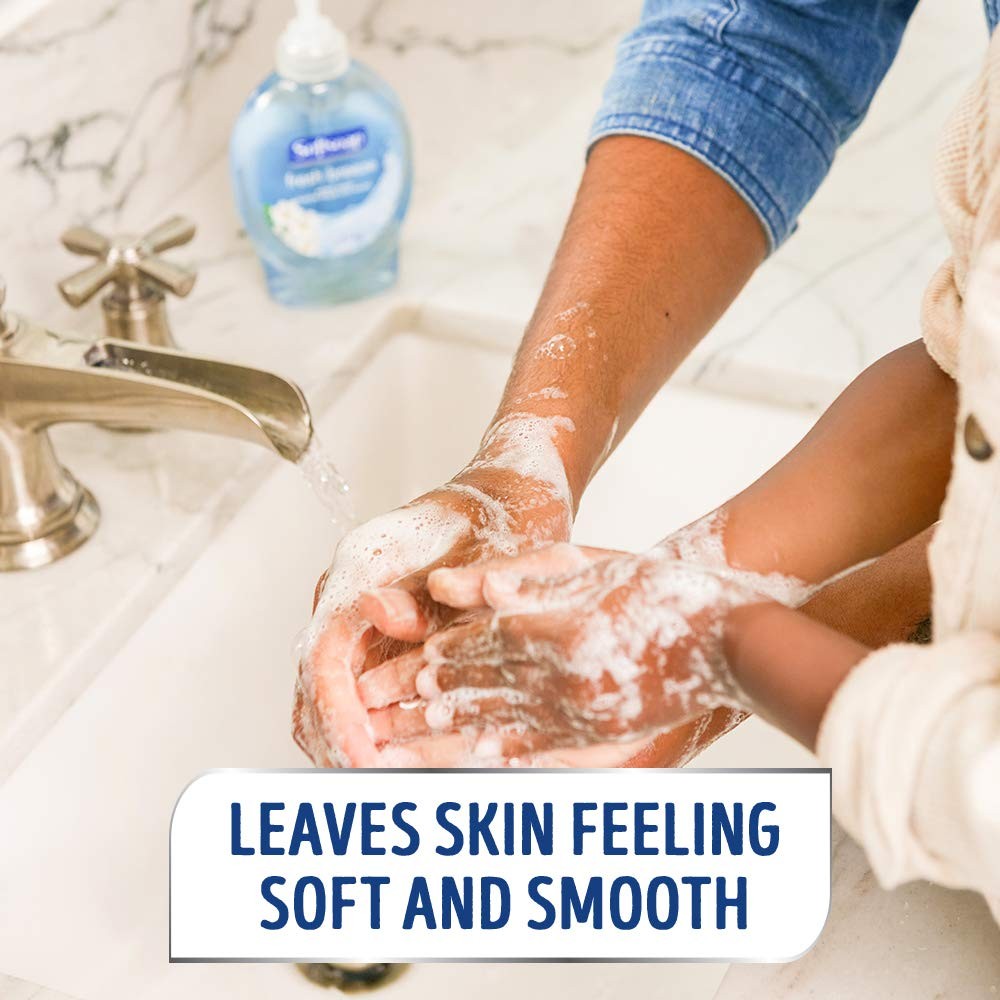 Softsoap Liquid Hand Soap, Fresh Breeze – 7.5 Fl Oz (Pack of 6), Blue