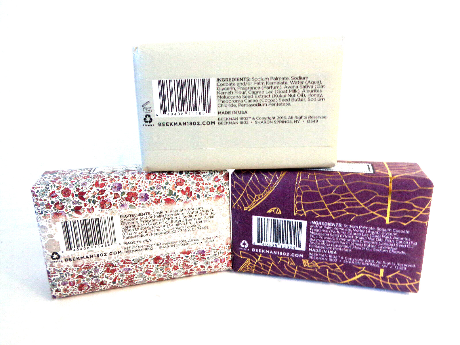 BEEKMAN Goat Milk Soap Pick Your Favorite 3.5 oz