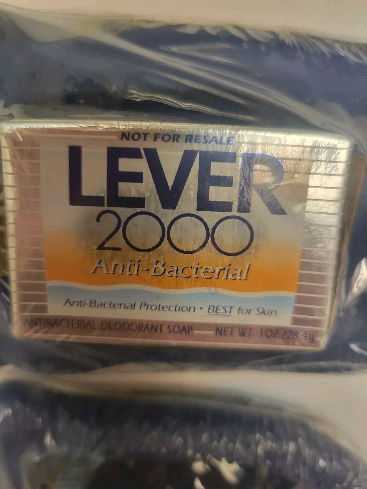 Lever 2000 Anti Bacterial Bar Soap Foot Toy Dish Retired Promo Advertising Y2k