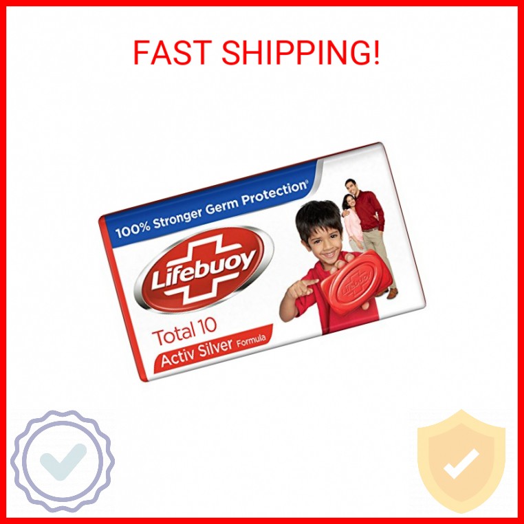 Lifebuoy Total 10- Soap Bar – 125g X 3 Bars