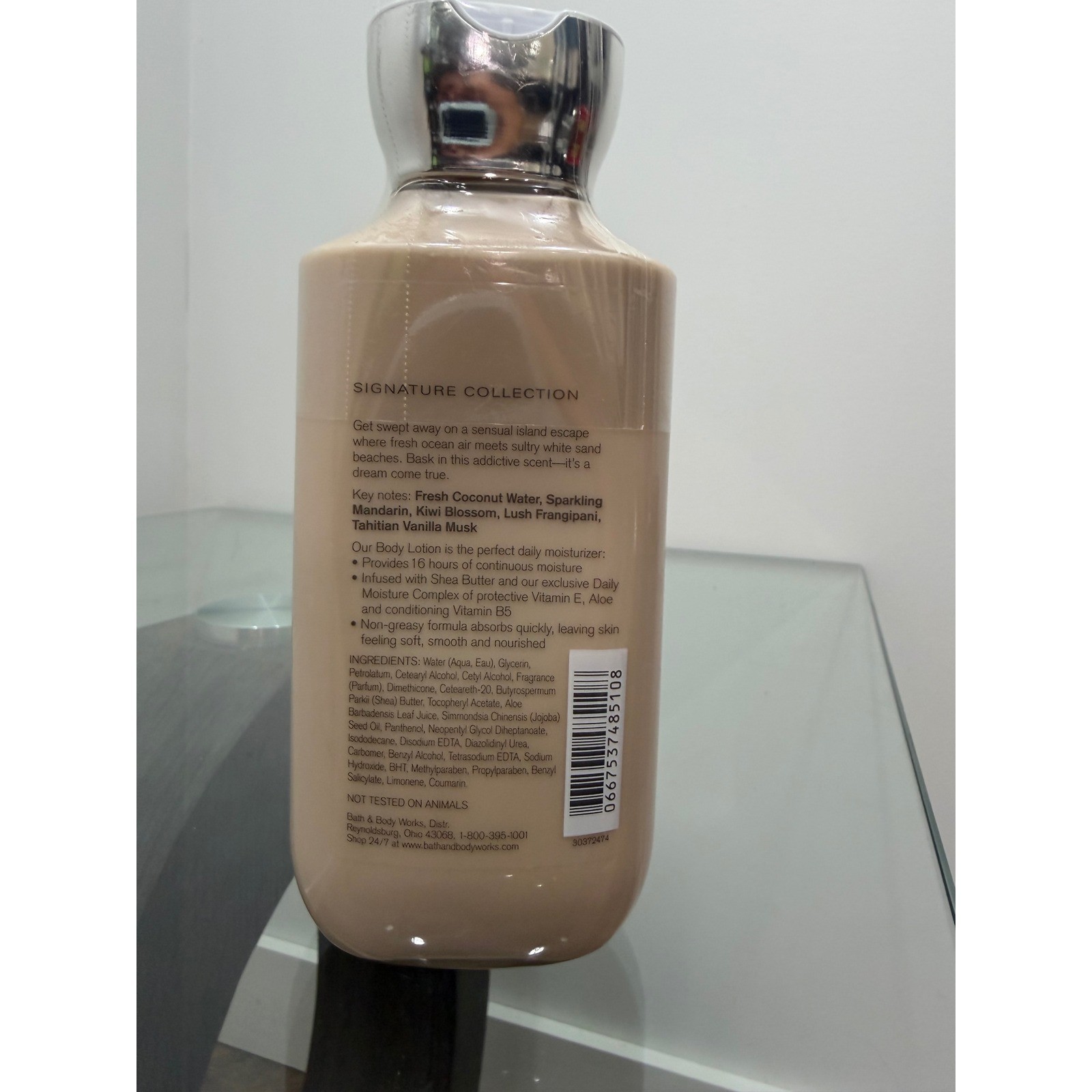 Bath & Body Works Tahiti Island Dream Body Lotion 8oz Shea Vitamin E Sealed