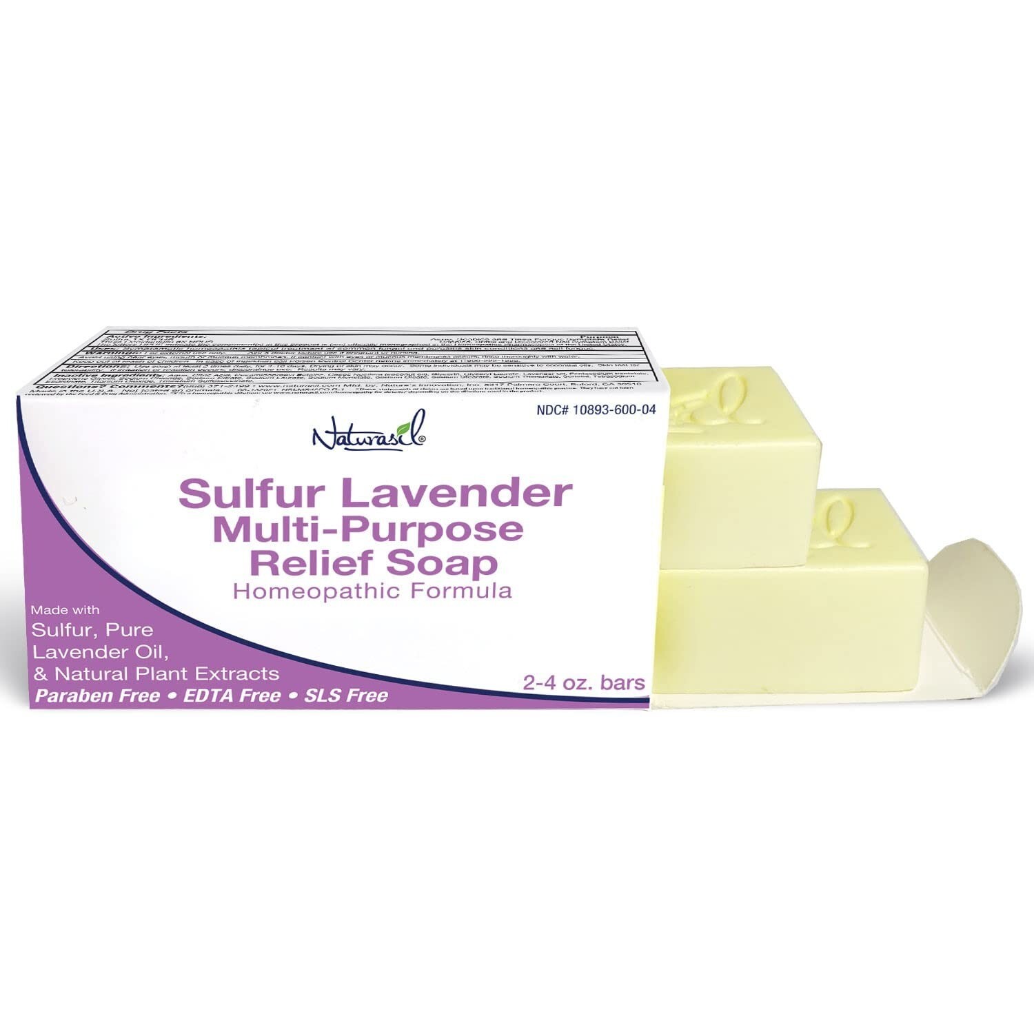 10% Sulfur Soap with Lavender: Natural Care for Acne, Eczema & Skin Discomfort