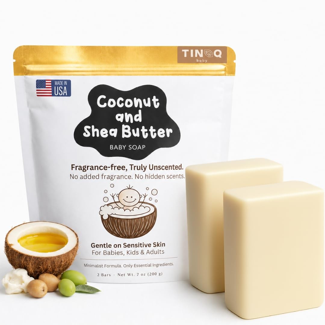 Fragrance Free Baby Bar Soap for Sensitive Skin | Unscented Natural soap bar …