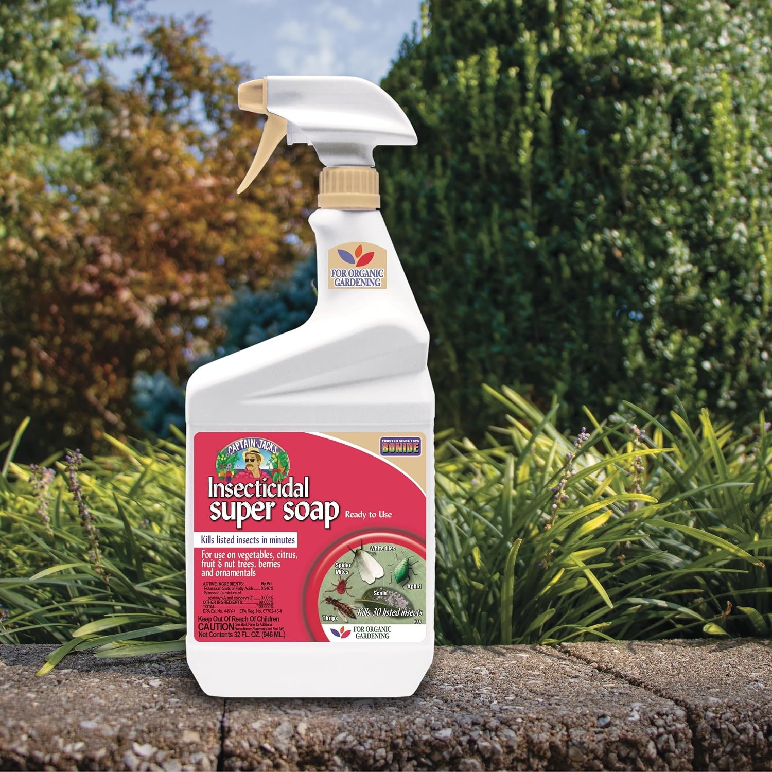 Insecticidal Soap Spray 32oz Organic Plant Care