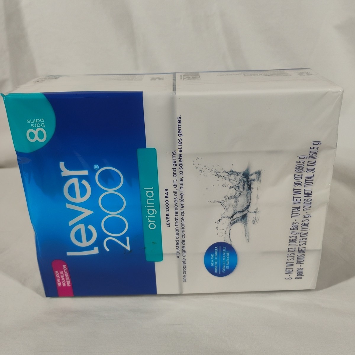 Lever 2000 Original Bar Soap – Pack of 8 (4oz each) New