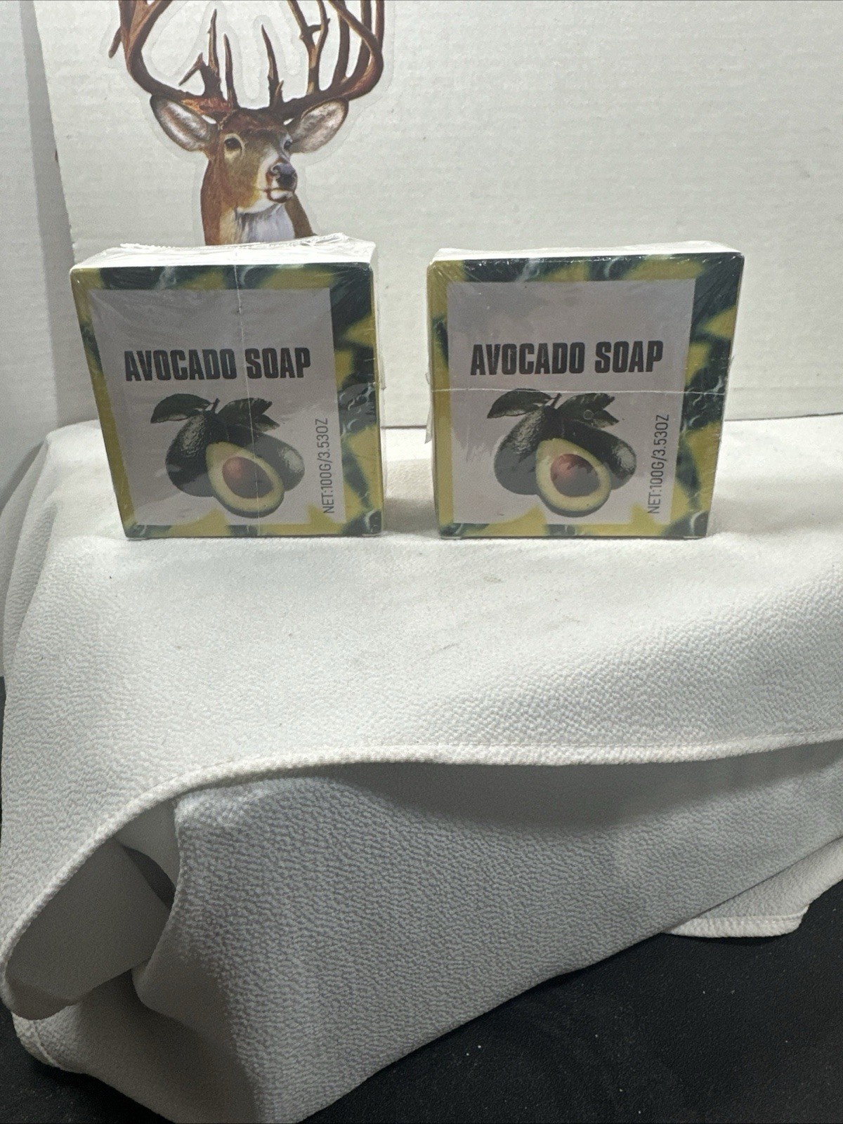 2X Twin Pack Avocado Soap Nourishing Skin Brightening Face&Body Bath Bar Soap