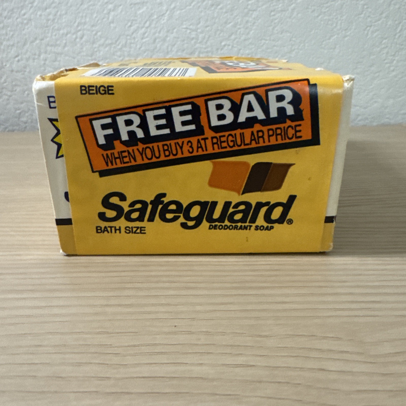 Vintage Safeguard Deodorant Soap 4 Bar Pack 5oz Each Procter & Gamble Safeguard