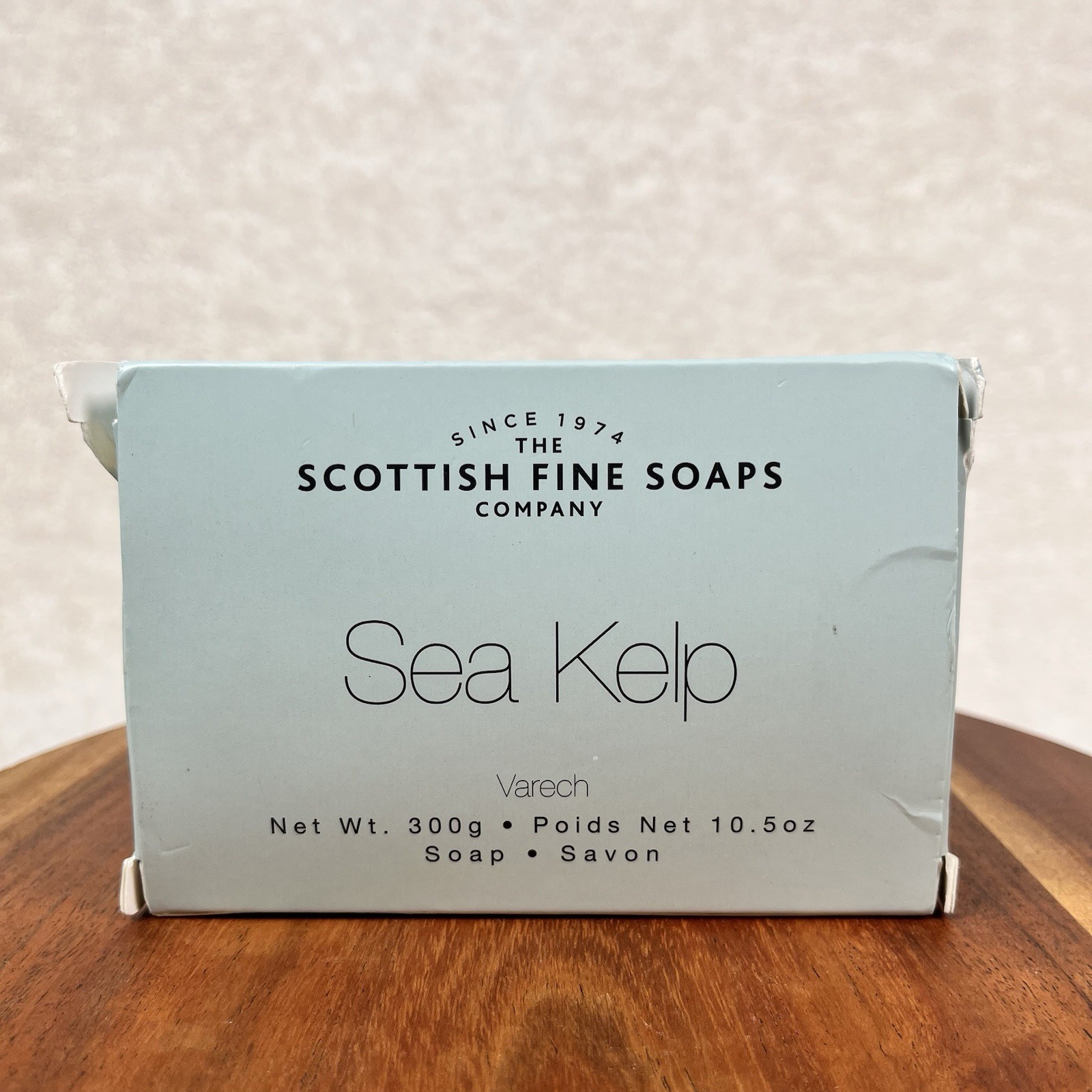 Scottish Fine Soaps Company Sea Kelp Luxury Soap Bar 300g | 10.5oz NEW In Box