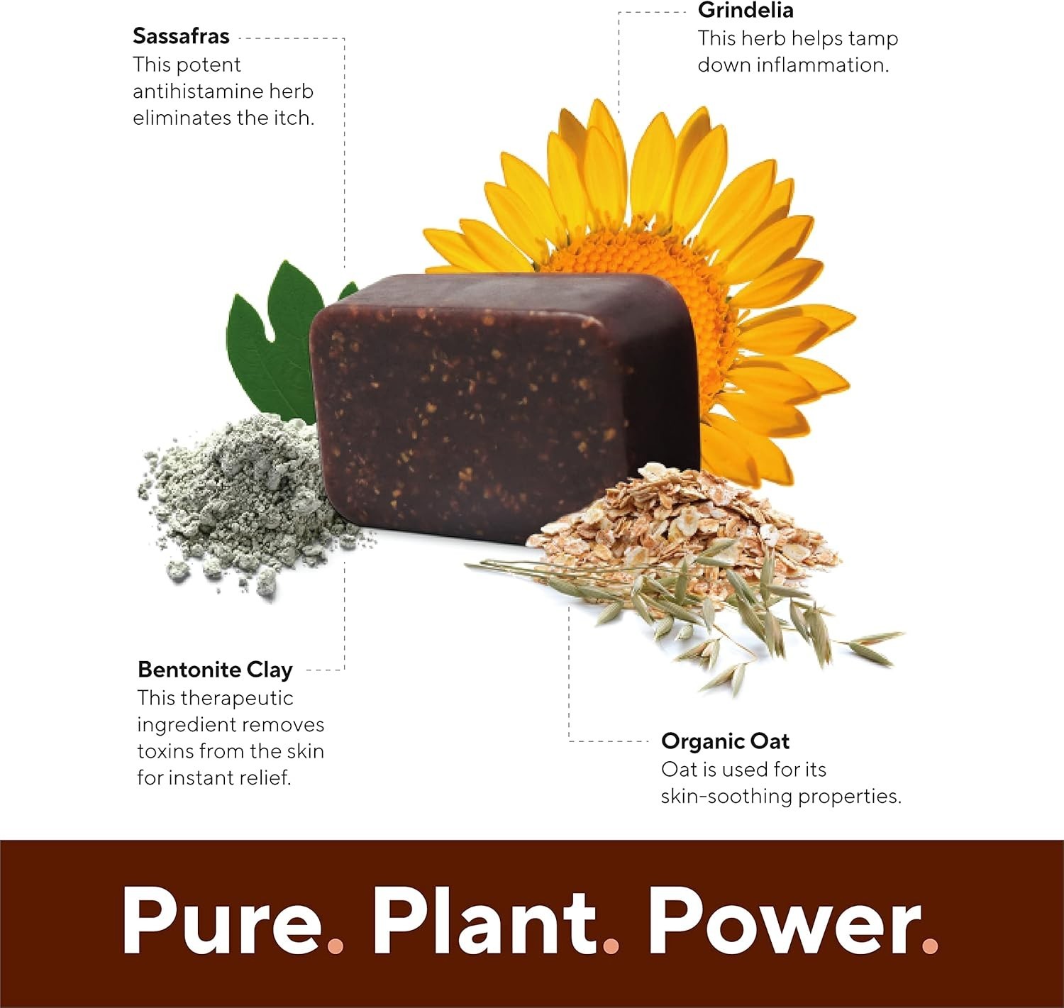 Handcrafted Itch Relief Soap Bar – Natural, Gluten-Free, and Cruelty-Free, 2.9oz