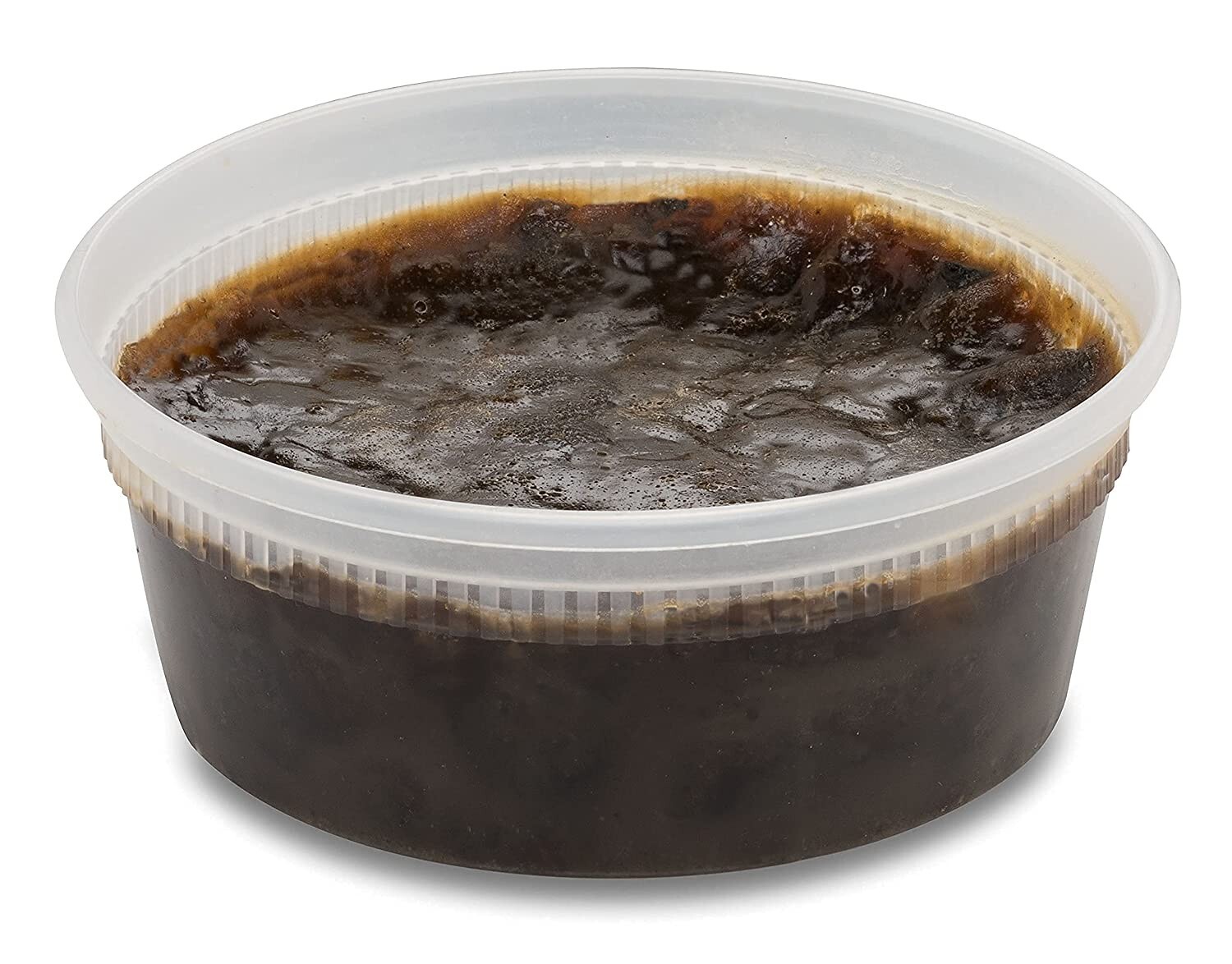 Raw African Black Soap Paste 8 oz. 100% Pure Natural Organic Face Body Wash