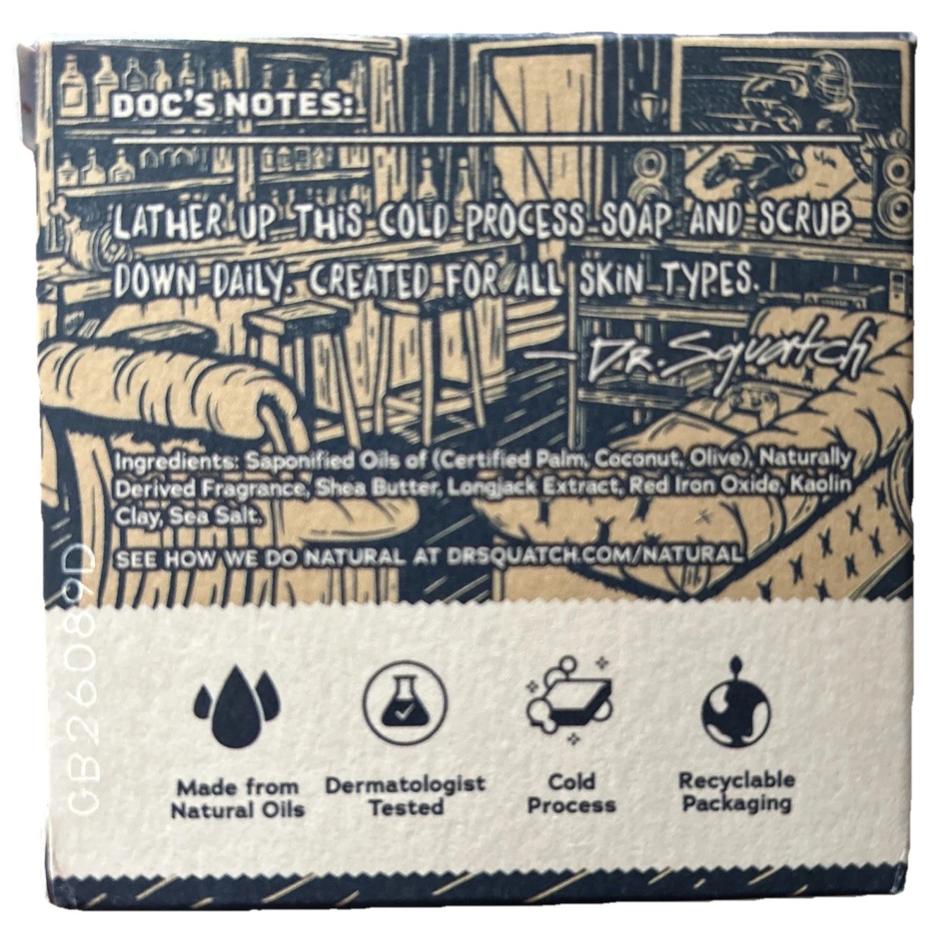 New! Dr. Squatch Friday Night 5oz Bricc Limited Edition! Free Shipping