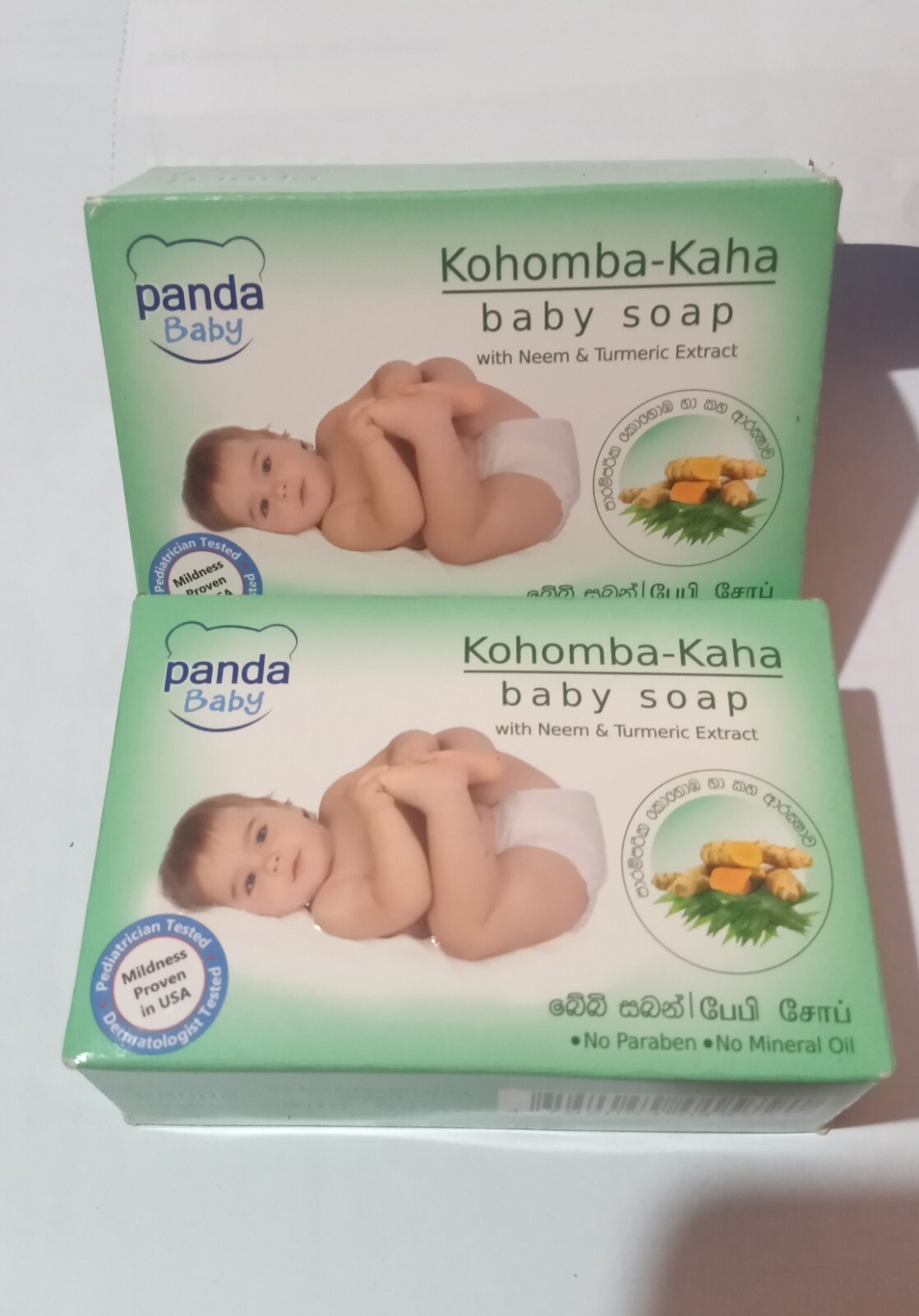 Panda baby soap