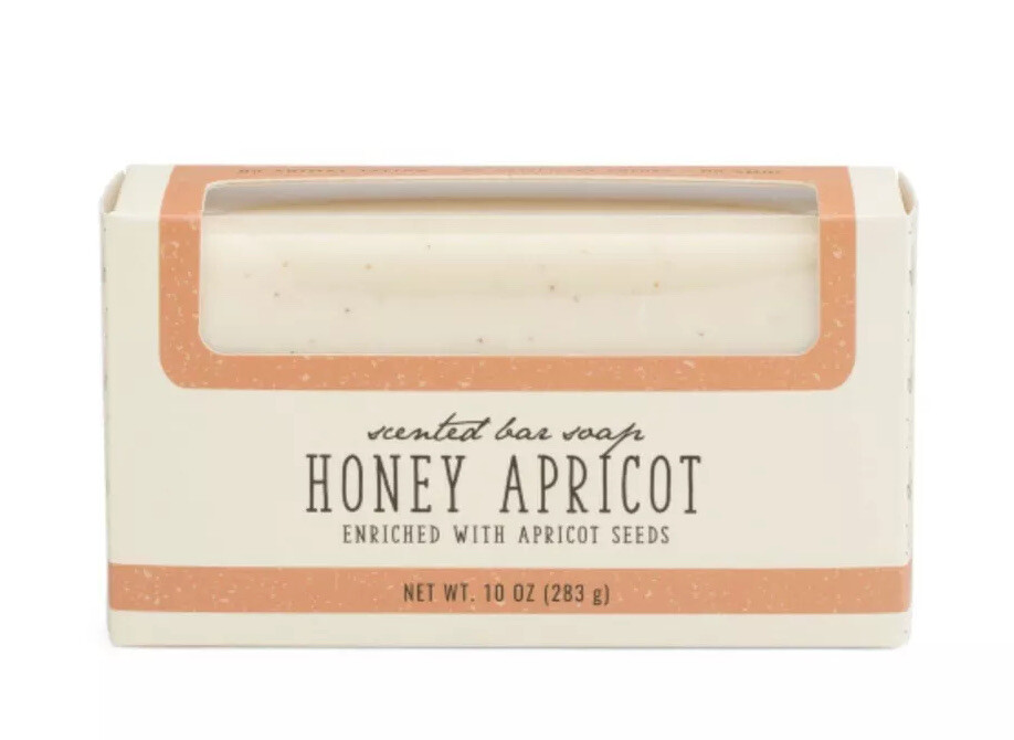 CST Commonwealth Soaps & Toiletries – HONEY APRICOT – 10 oz Scented Bar Soap.