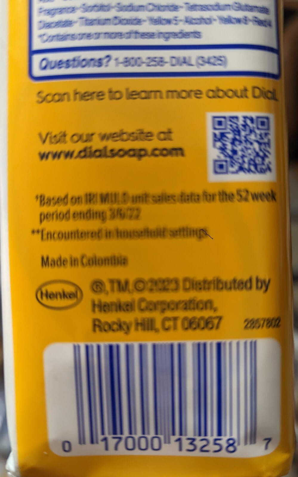 Dial Gold Antibacterial Bar Soap 12 Bars 4 OZ Each Kills Bacteria 48 OZ Total