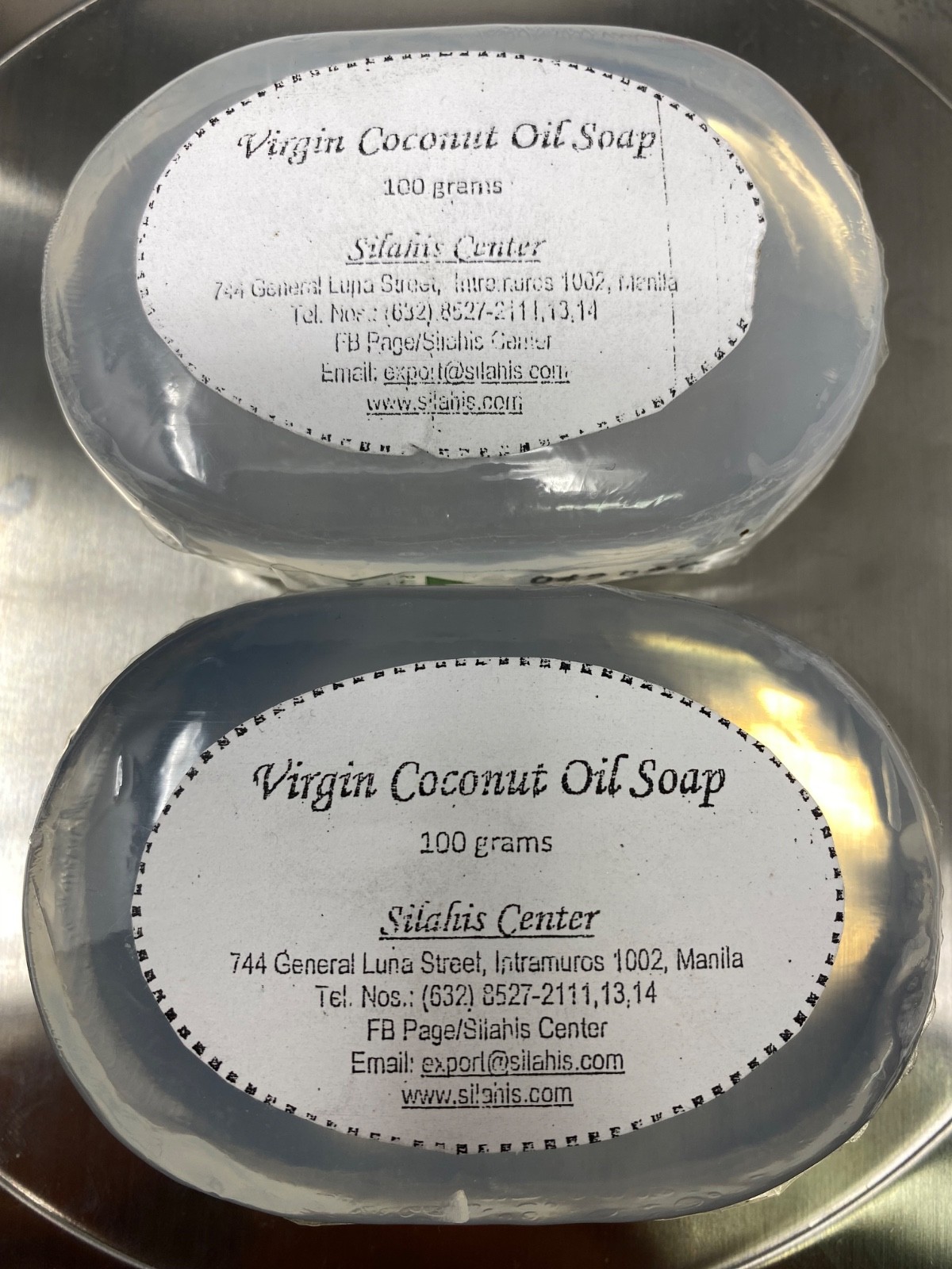 Virgin Coconut Oil Soap – 2 bars 100 grams each