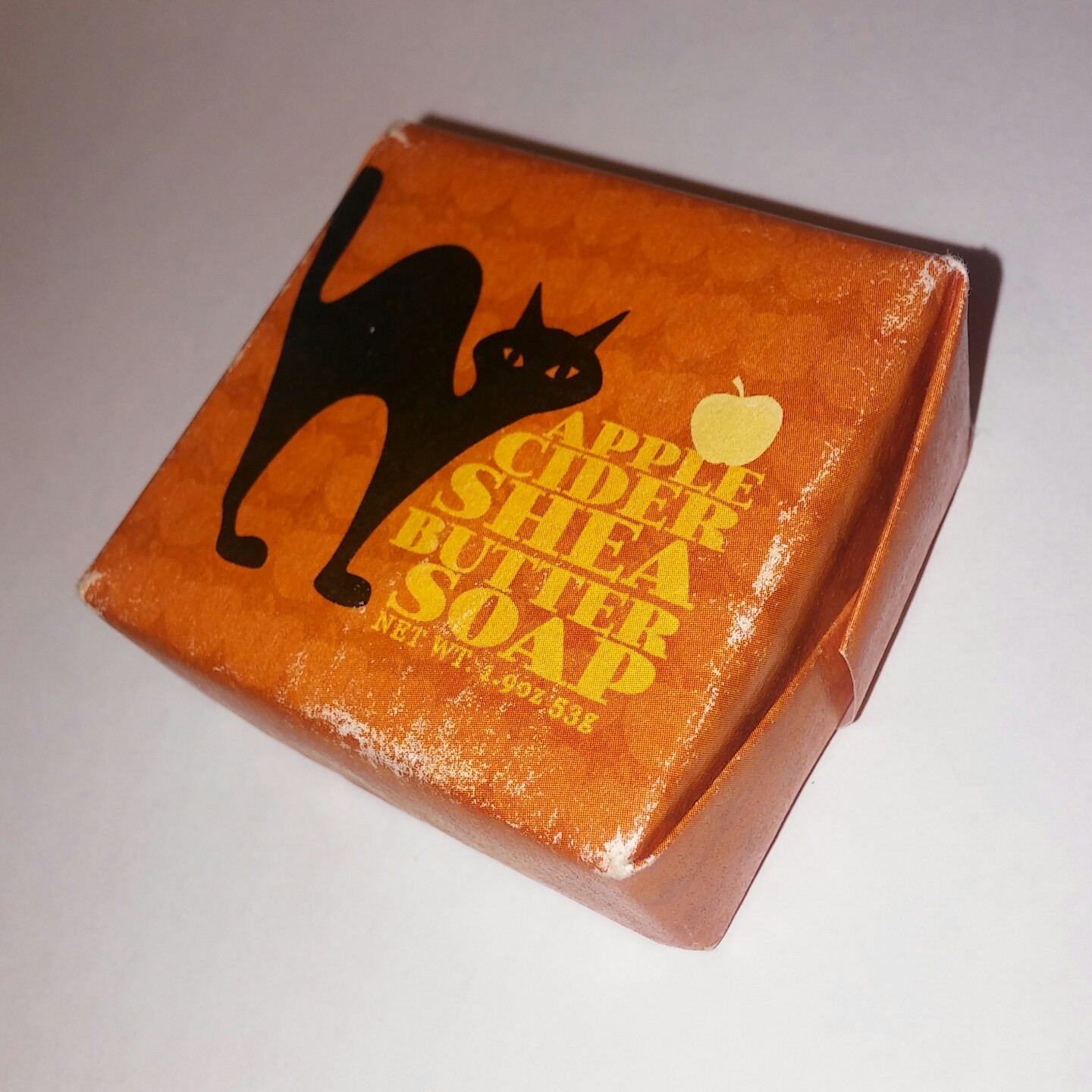 APPLE CIDER SHEA BUTTER SOAP 1.9 OZ. 53 GR. VEGETABLE SOAP SHEA BUTTER APPLE OIL