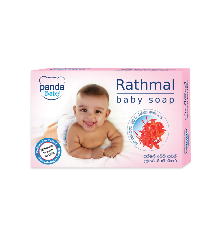 PANDA BABY SOAP Herbal Ayurvedic Baby Soap 75gX5- NATURAL Soaps