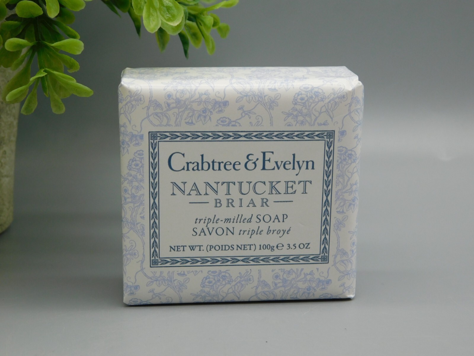 Crabtree & Evelyn Nantucket Briar Triple Milled Soap 3.5 oz New