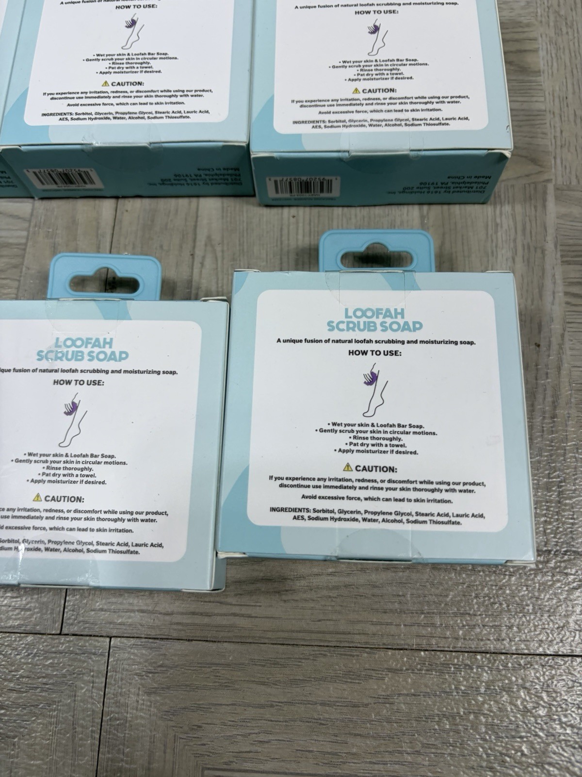 Lot of 28 five below loofah soap scrub 5.82 oz each pink purple new
