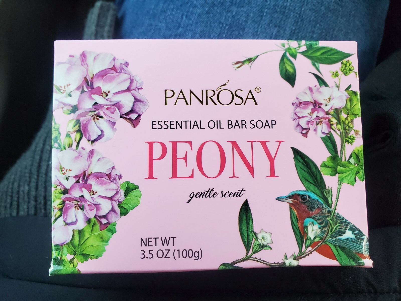 Lot of 6 Panrosa Peony Essential Oil Bar Soap