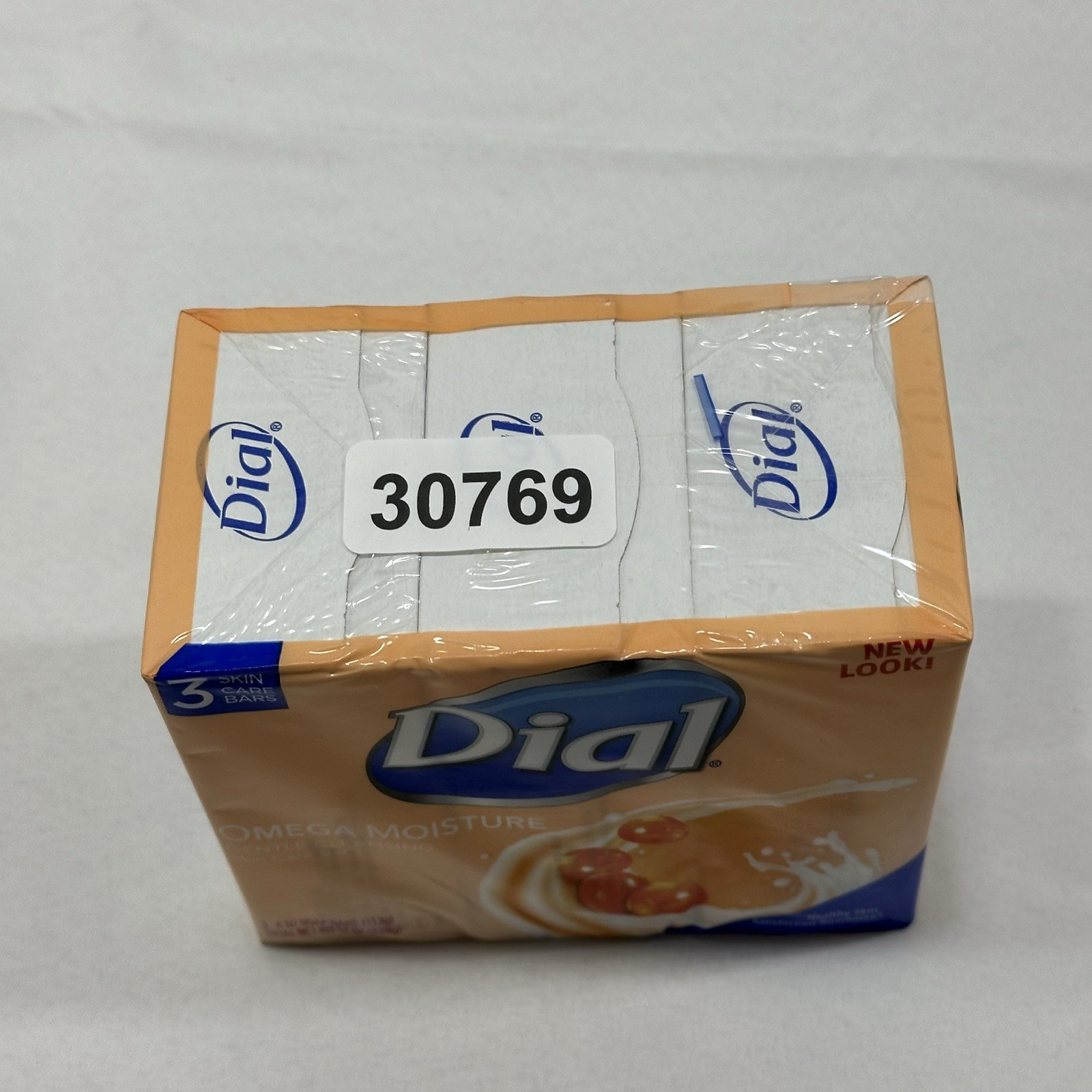 Dial Moisture Glycerin Bar Soap with Sea Berries 1- 3 Count Pack -4 oz Bars NOS