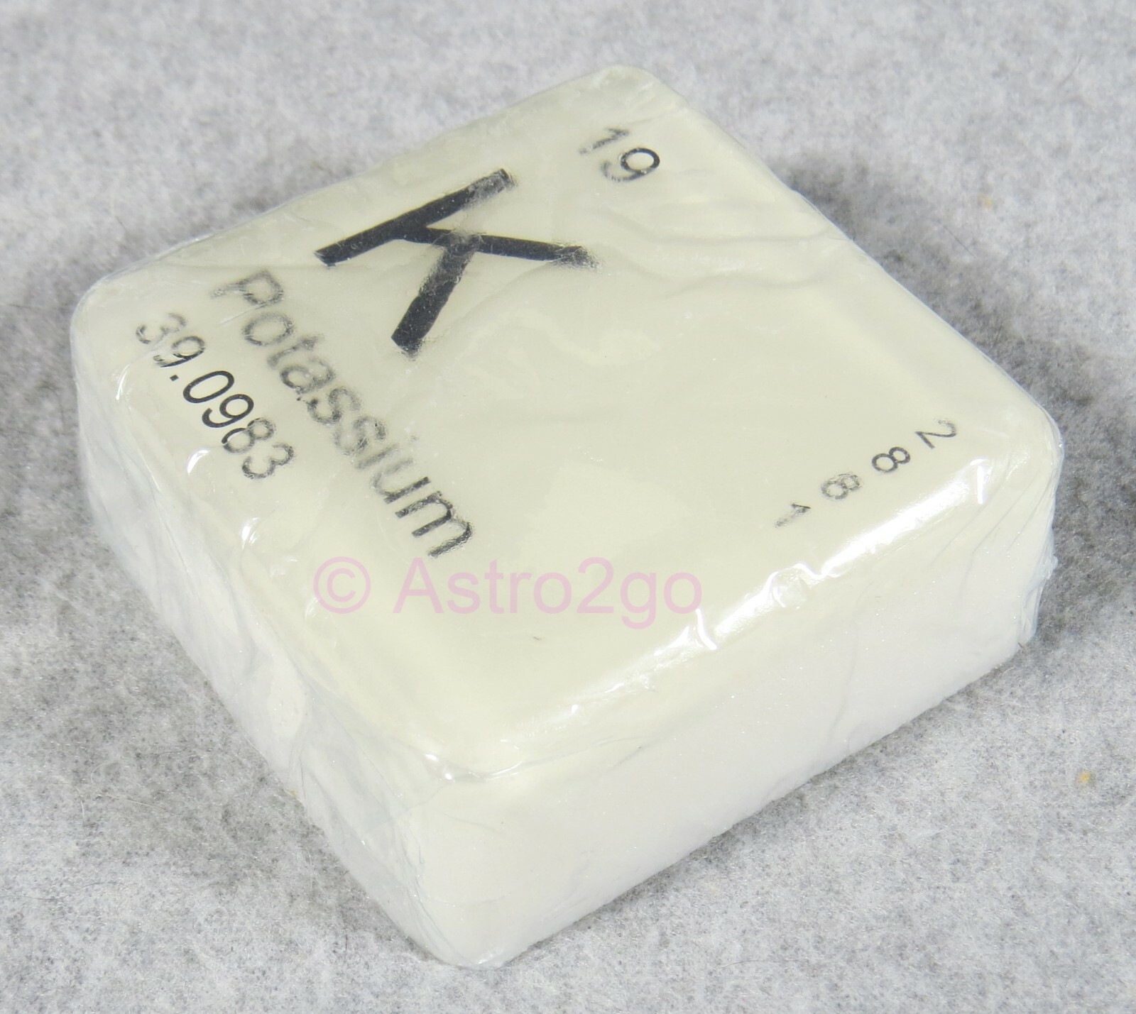 PERIODIC TABLE ELEMENT “K” POTASSIUM NOVELTY HAND BATH SOAP-4 oz JUST BUBBLY NEW